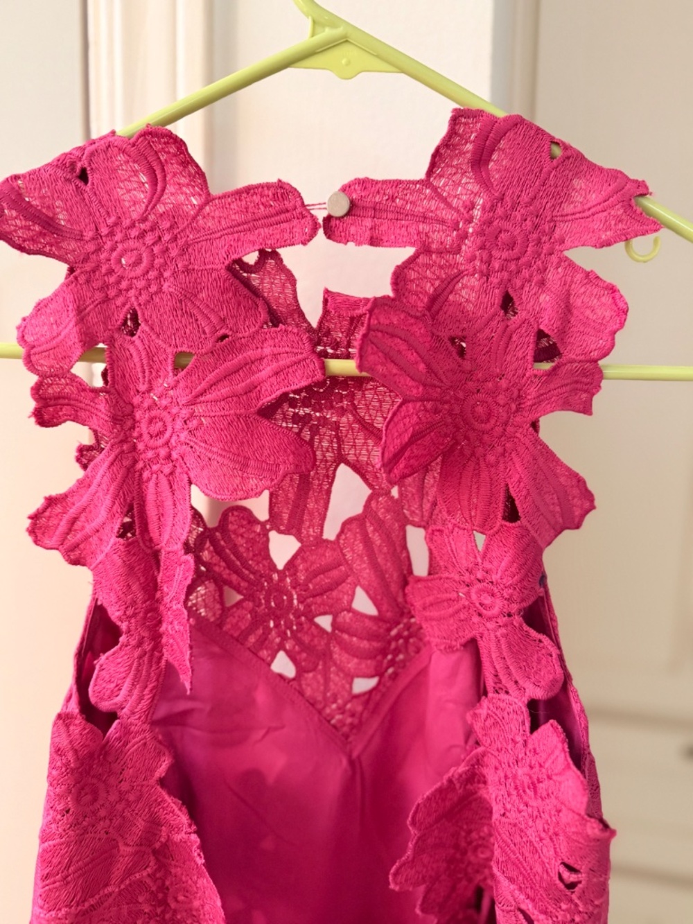 FREE PEOPLE JESSA FLORAL LACE MINI DRESS X SAYLOR - Picture 6 of 12